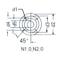 2BV型水環(huán)式真空泵的安裝尺寸